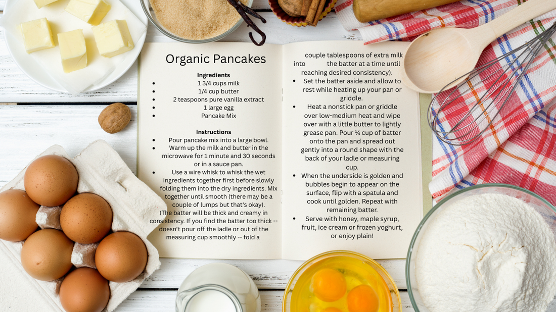 Organic Pancake Mix Recipe