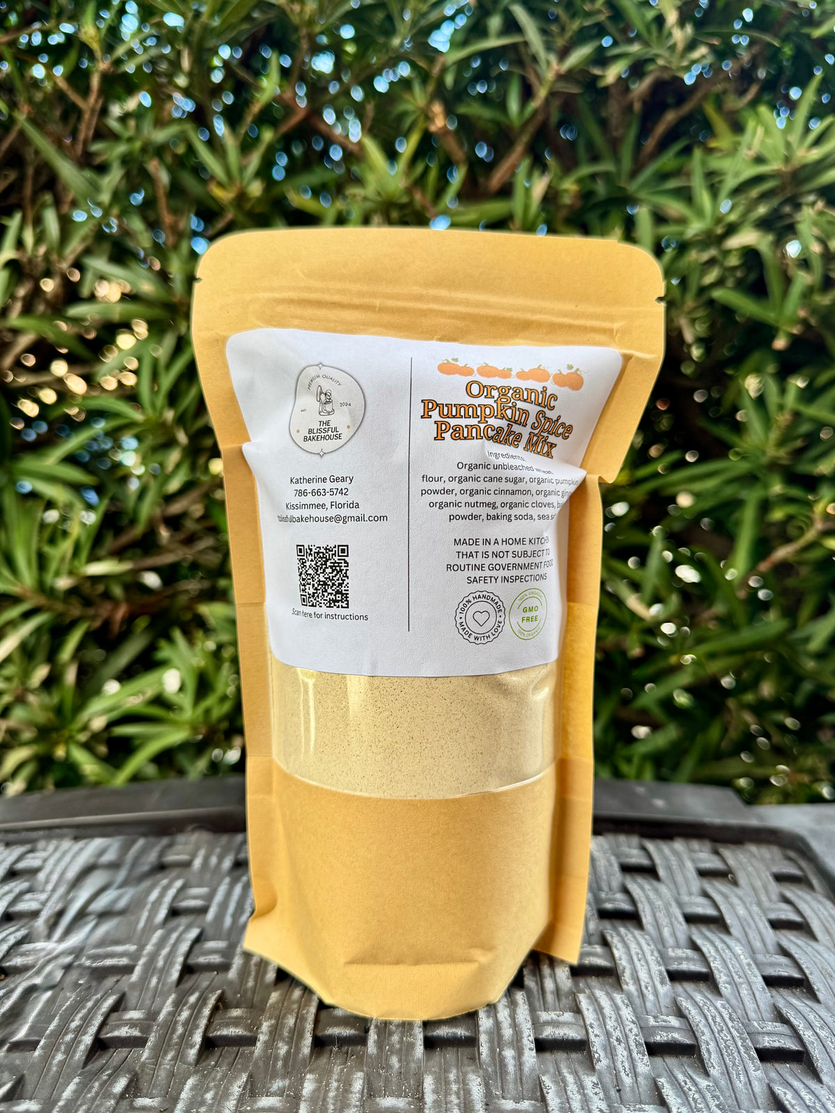 Organic Pumpkin Spice Pancake Mix
