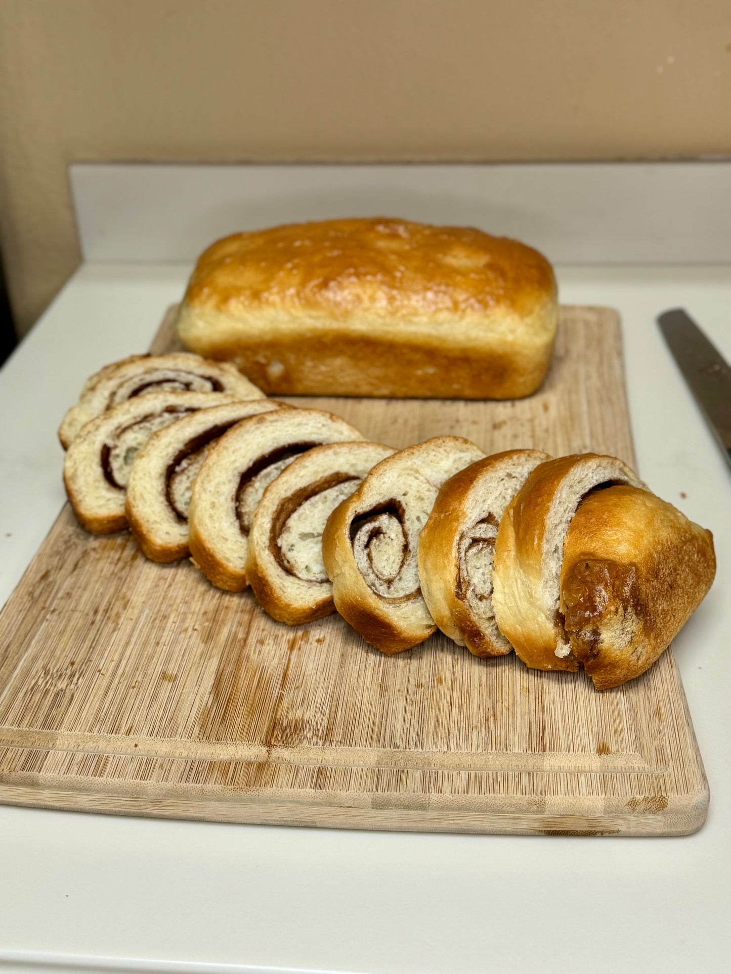 Organic Cinnamon Swirl Bread